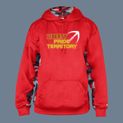 Pride Territory - Adult Camo Color Block Hooded Fleece