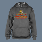 Hear Me Roar - Adult Camo Color Block Hooded Fleece